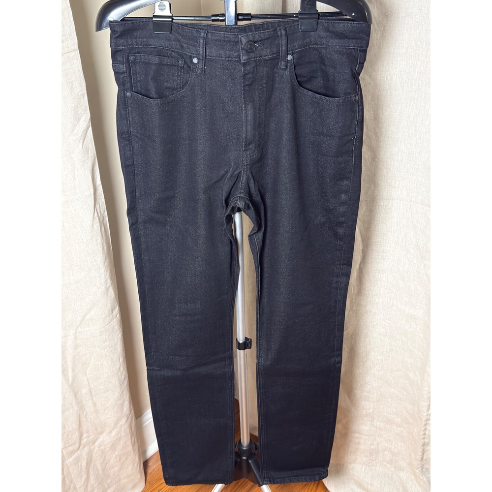 Quince Warren COOLMAX Slim Straight Jeans Men's 33x32 Black NWOT